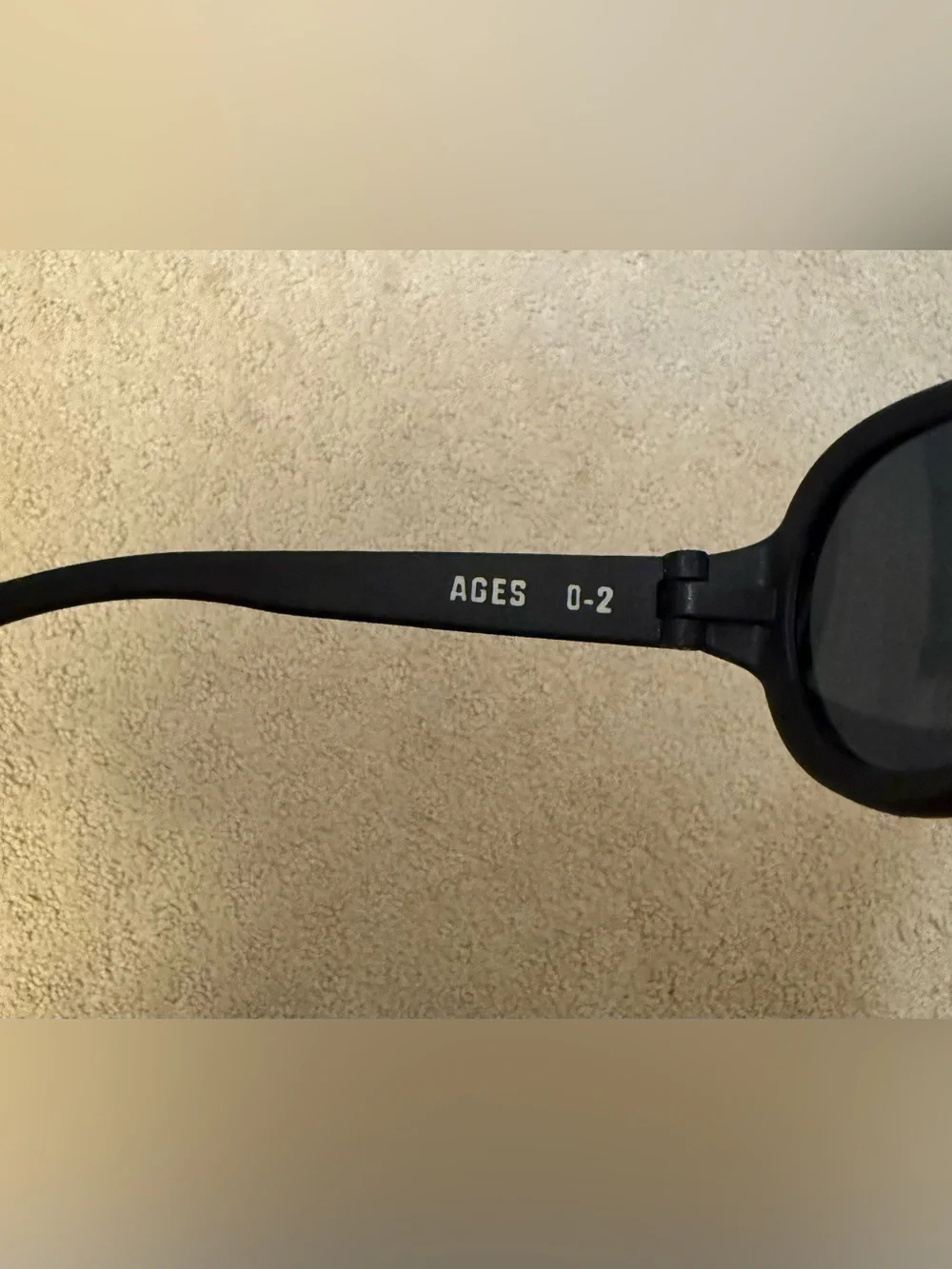 Babiators Baby Sunglasses Black Ages 0–2 Flexible UV Protection Shades